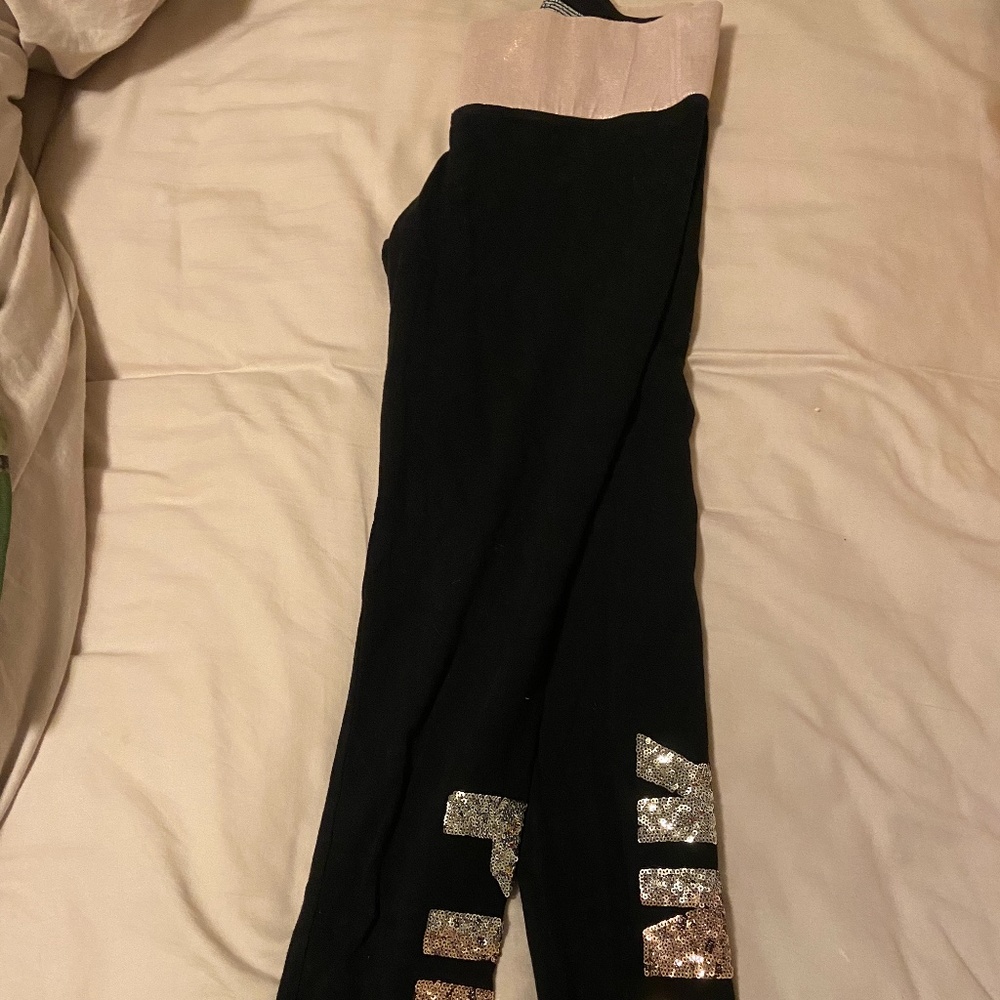 Victoria secret bling leggings